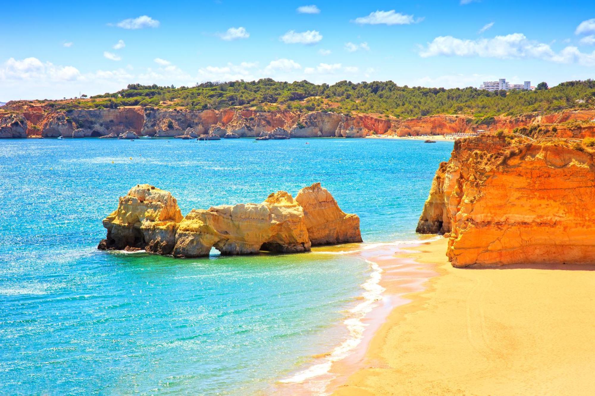 Bnb Homes Praia Da Rocha Beach Bright Apartment 50 M Away From The Ocean بورتيماو المظهر الخارجي الصورة